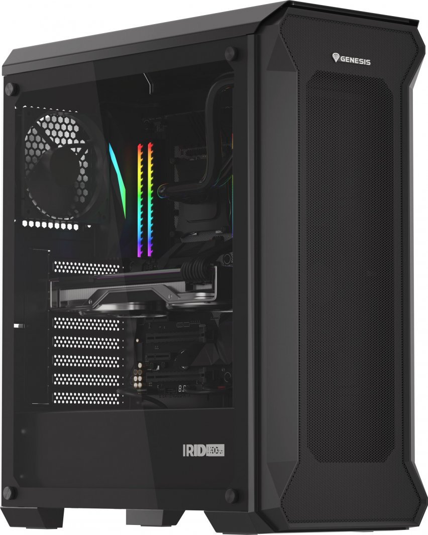 Genesis IRID 505 V2 Case, Midi Tower - Thumbnail 4