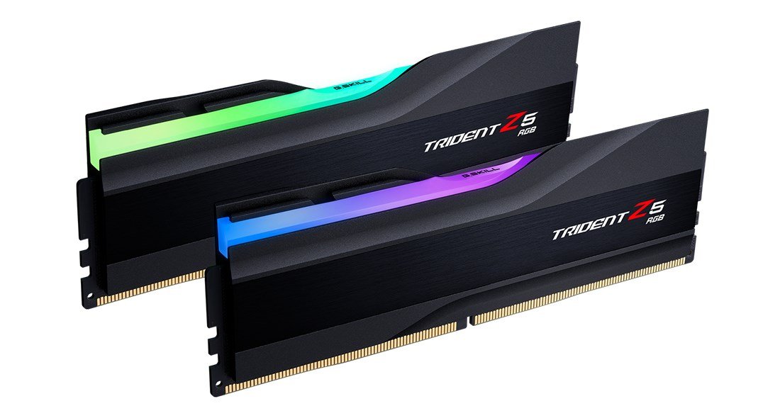 G.Skill Trident Z5 RGB F5-6800J3446F24GX2-TZ5RK RAM, 96 GB (2 x 48 GB), DDR5 6800 MHz - Thumbnail 5