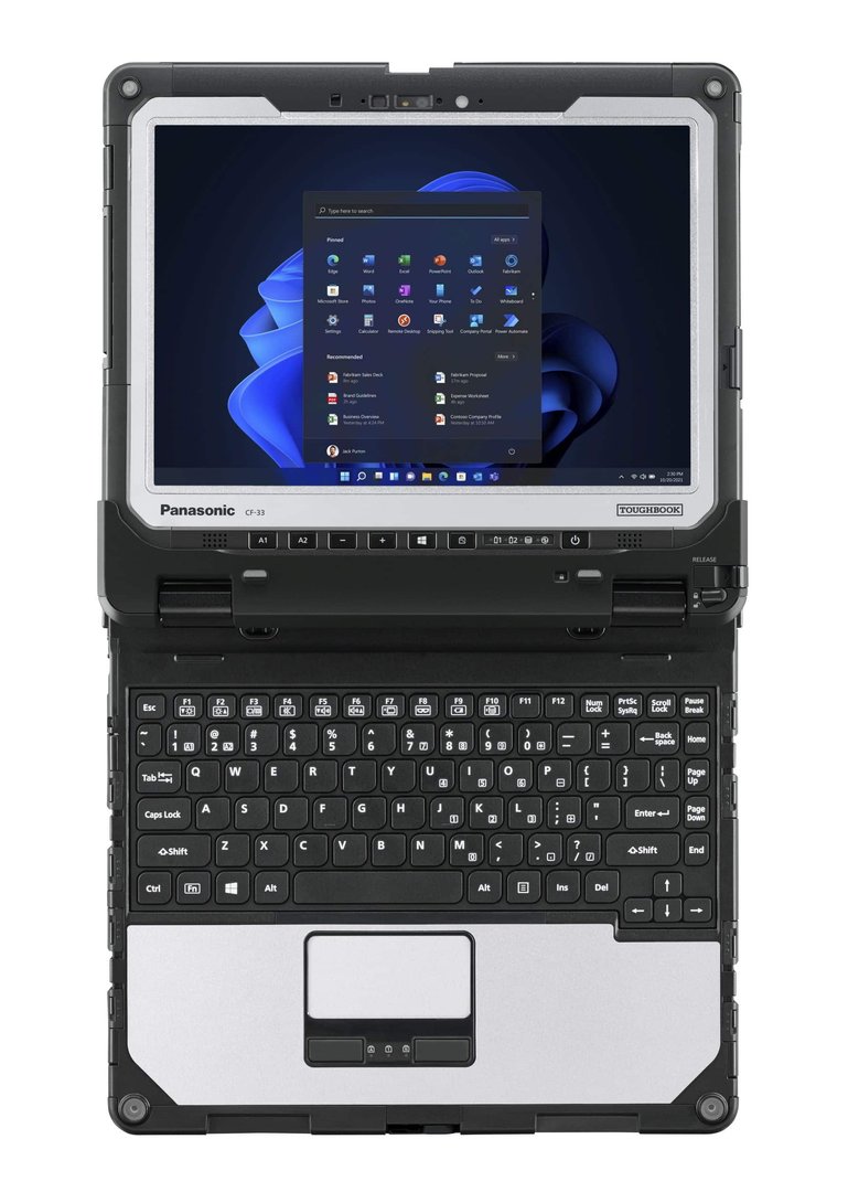 Panasonic Toughbook CF-33 Laptop, 12" Touchscreen, Core i5-7300U, 8GB RAM, 256GB Storage, Pre-owned - Thumbnail 3