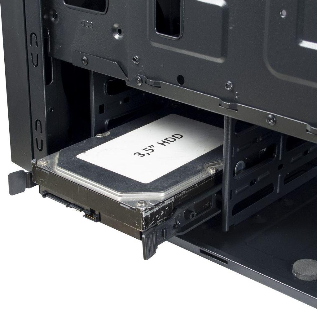 Inter-Tech T-11 Televen Case, Midi Tower - Thumbnail 10