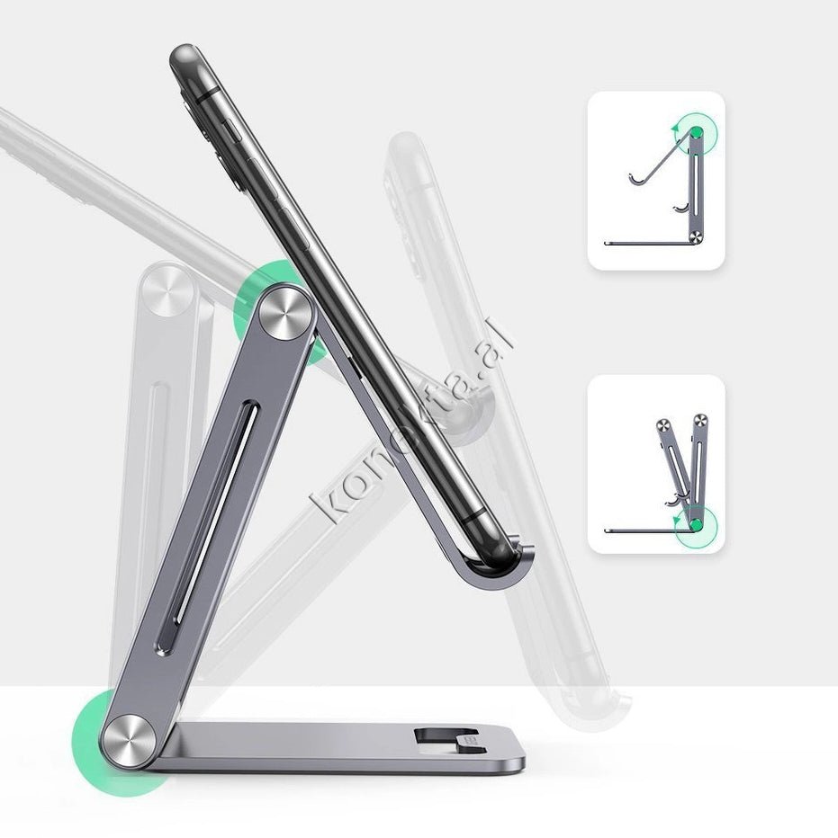 UGreen Mbajtese Telefoni Dhe Tableti Metalike, Gri - Thumbnail 11