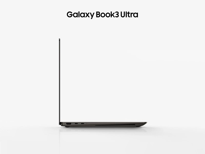 Samsung Galaxy Book 3 Ultra Laptop, 16" 120Hz AMOLED 3K, Core i9-13900H, 32GB RAM, 1TB SSD NVME, 8GB NVIDIA RTX 4070 - Thumbnail 4