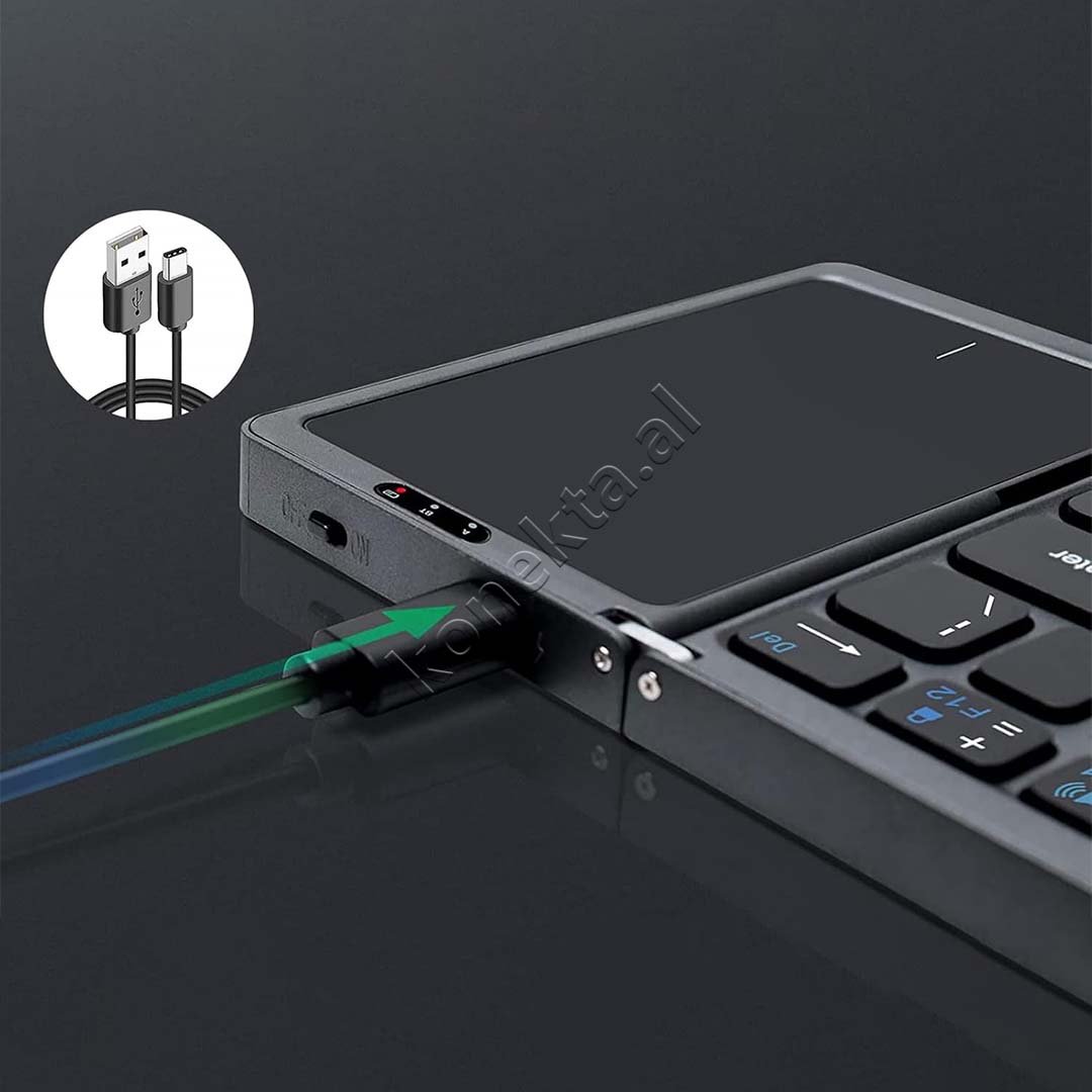 Baseus Wireless Keyboard, Foldable, Bluetooth, Touchpad - Thumbnail 11