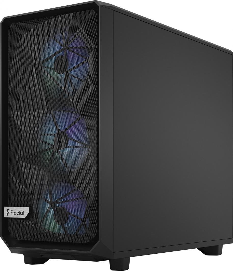 Fractal Design Meshify 2 RGB TG Light Tint Case, Midi Tower - Thumbnail 8