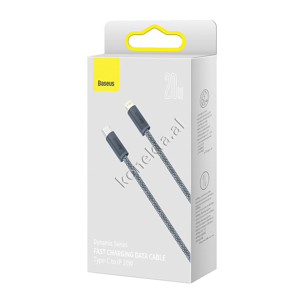 Baseus Type-C Ne Lightning Charger Cable, 1m & 2m, 20W - Thumbnail 2