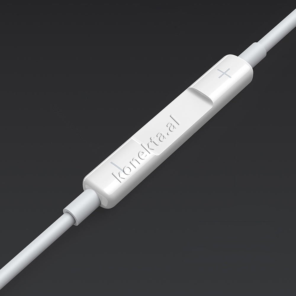 XO Kabell Aux 1m Lightning ose Type-C ne Aux 3.5mm - Thumbnail 6