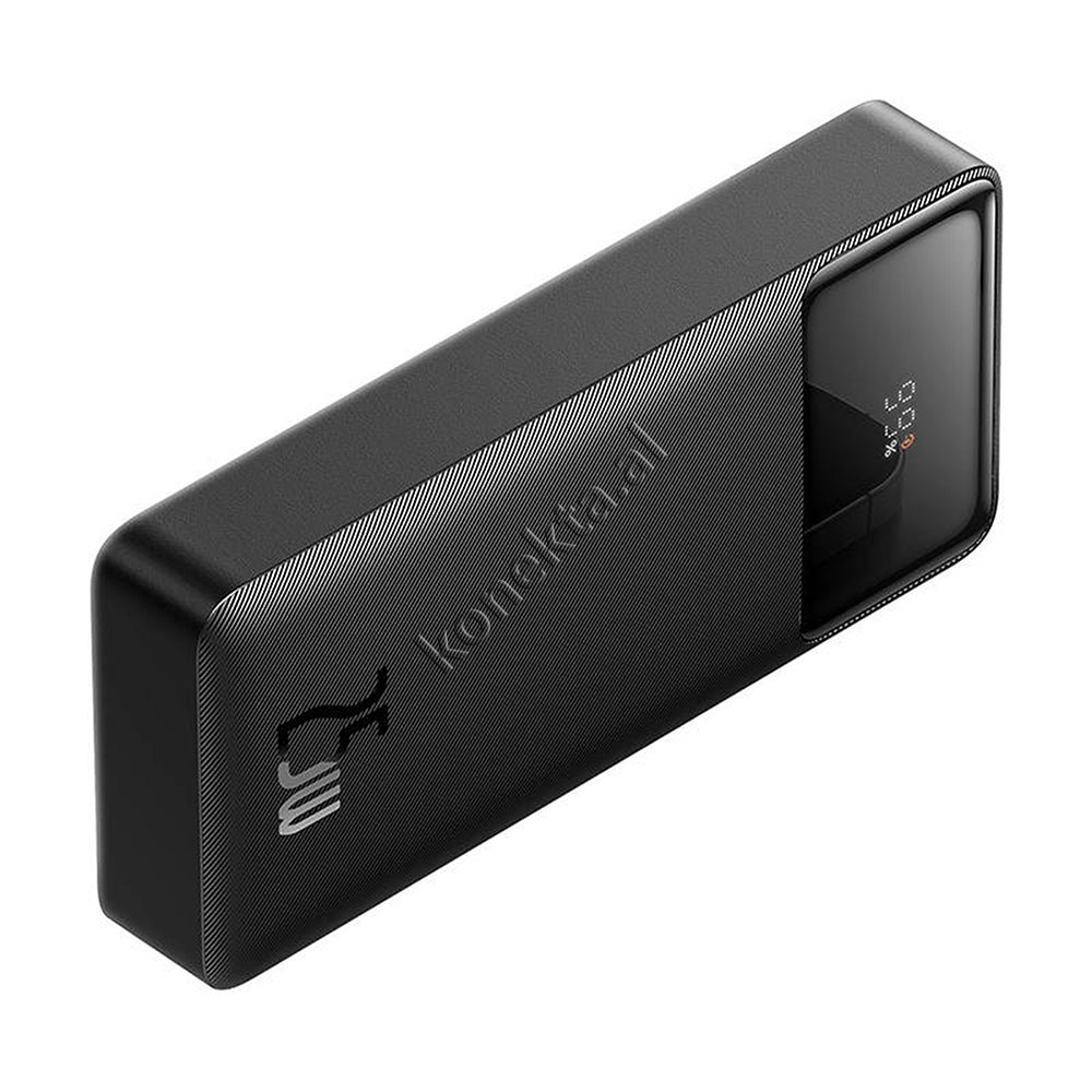 Baseus 20000mAh Power Bank, 25W, 3 Ports, Black / White - Thumbnail 6