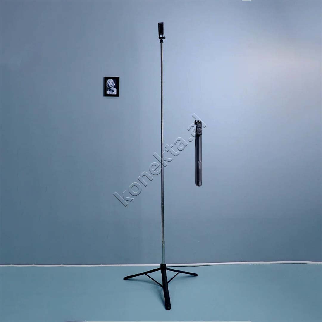 RTAKORTAKO Bluetooth Remote Tripod 2.1m - Thumbnail 2