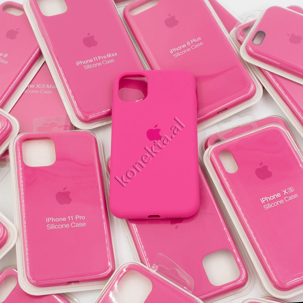 Apple Silicone Case for iPhone 6 / 6s / 6 Plus / 6s Plus, Black / Red / Green / Yellow / Blue / Pink / Violet - Thumbnail 36