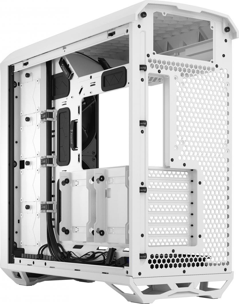 Fractal Design Torrent TG Clear Tint Case, White, Full Tower - Thumbnail 13