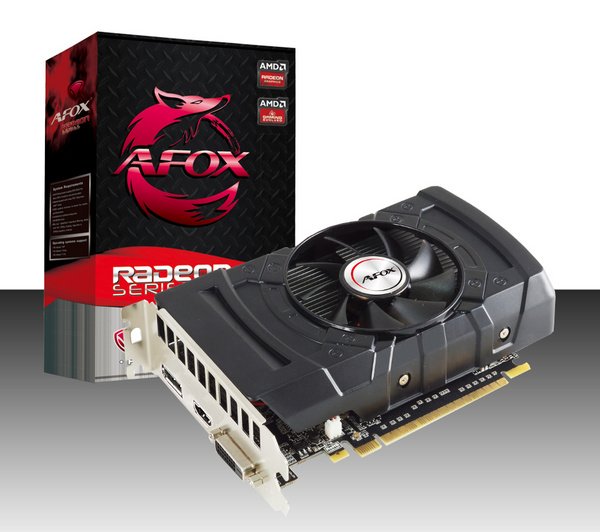 AFOX Radeon RX 550 Graphics Card, 4GB GDDR5 - Thumbnail 2