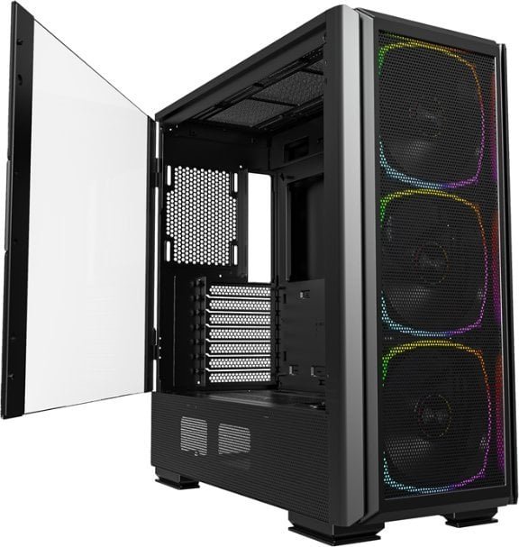 Montech Sky Two GX Case, Black, Midi Tower - Image 1