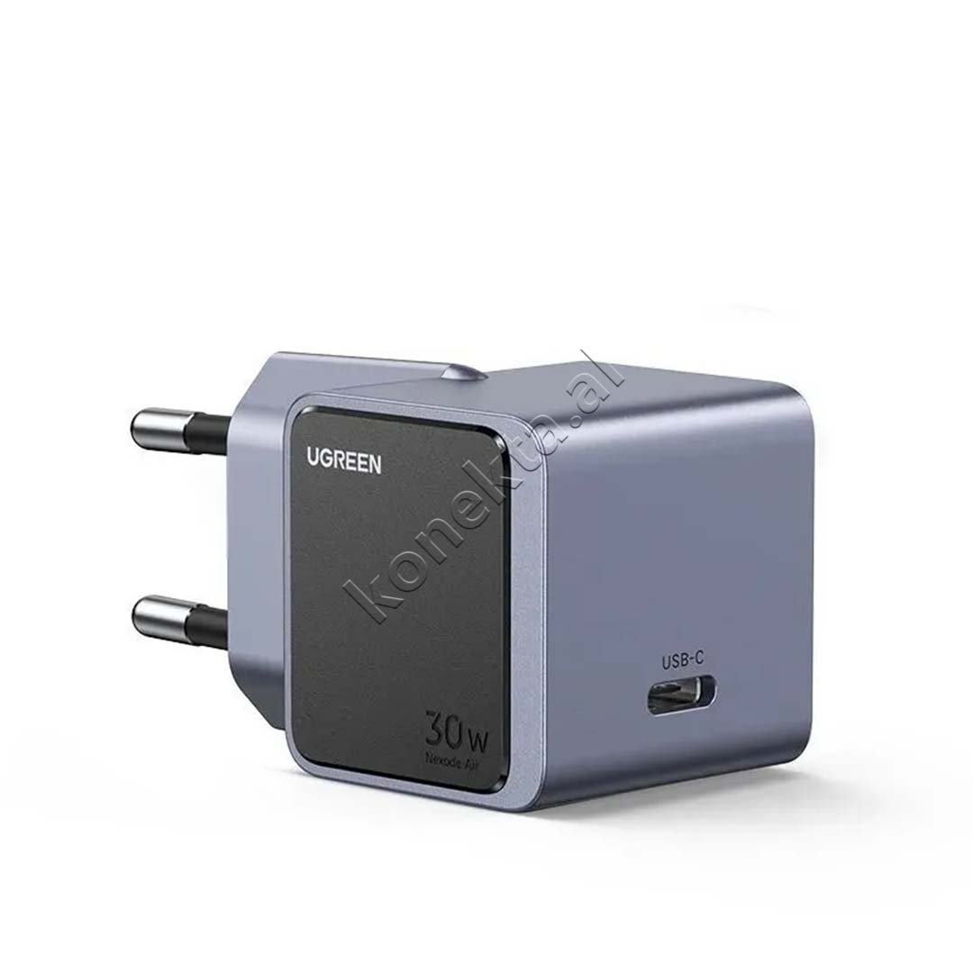UGreen Nexode 30W Charger, Grey, USB-C Port - Image 1