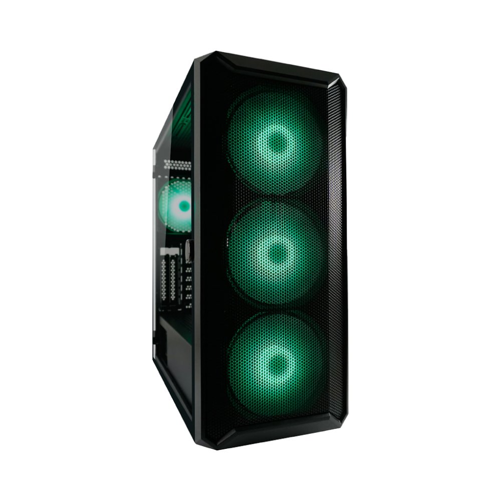 LC-804B-ON Obsession_X Midi-ATX Case Black - Thumbnail 2