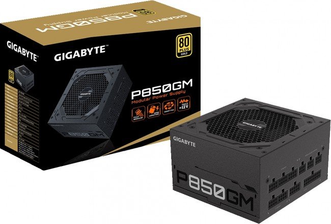 Gigabyte GP-P850GM Power Supply, 850 W - Image 1