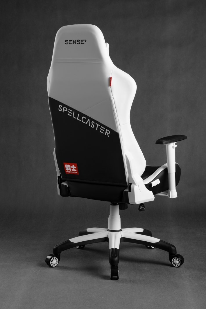 SENSE7 Spellcaster Senshi Edition Gaming Chair, XL, White - Thumbnail 12