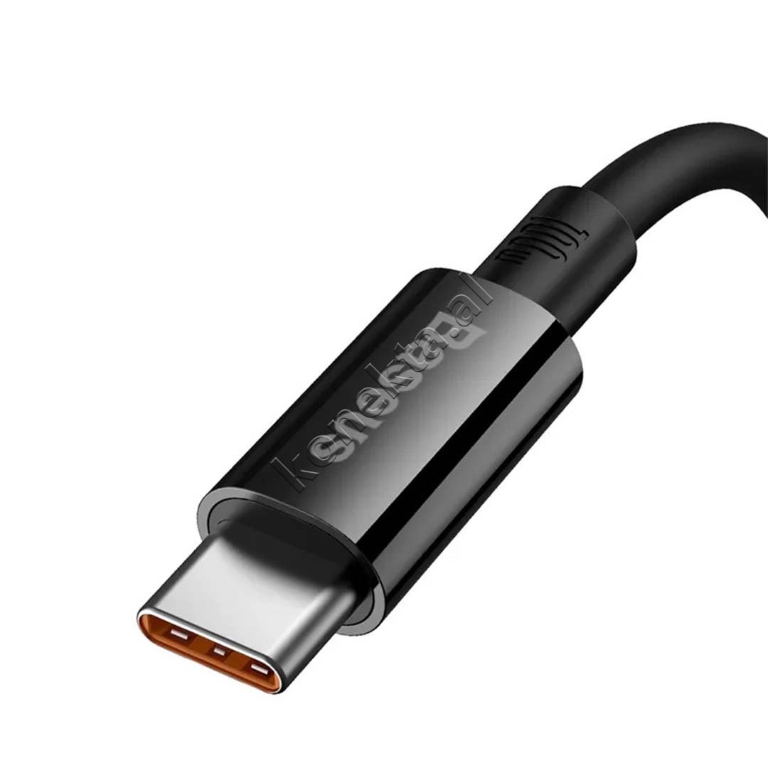 Baseus USB Ne Type-C Charging Cable, 100W, 1m - Thumbnail 3