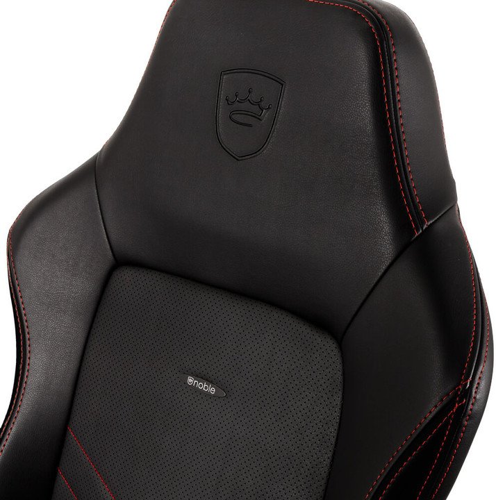 Noblechairs HERO Gaming Chair, Black / Red - Thumbnail 2