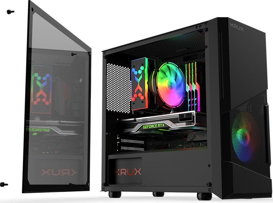 Krux Cosmo RGB Case, Mini Tower - Thumbnail 26