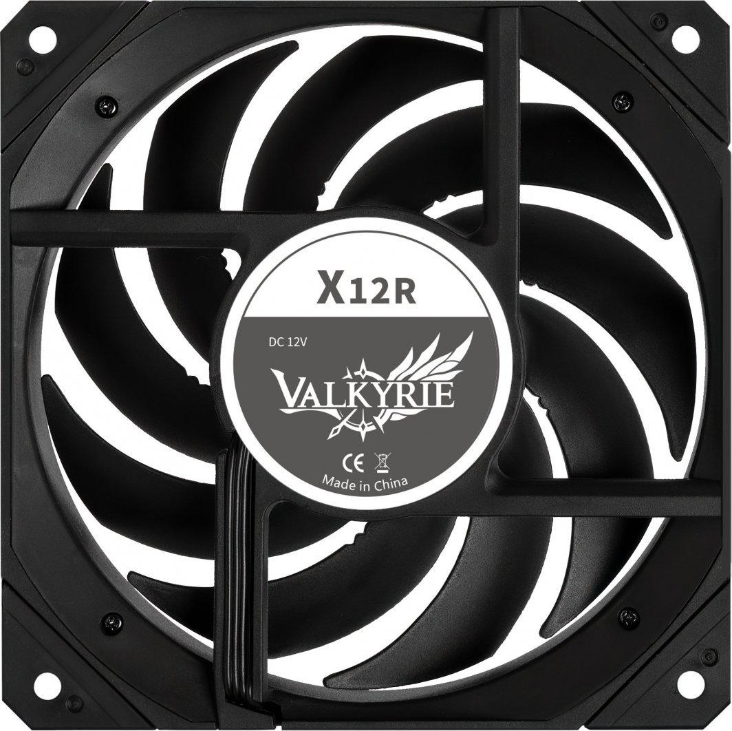 Valkyrie X12 ARGB Reverse Cooler, 120 mm, Black - Thumbnail 6