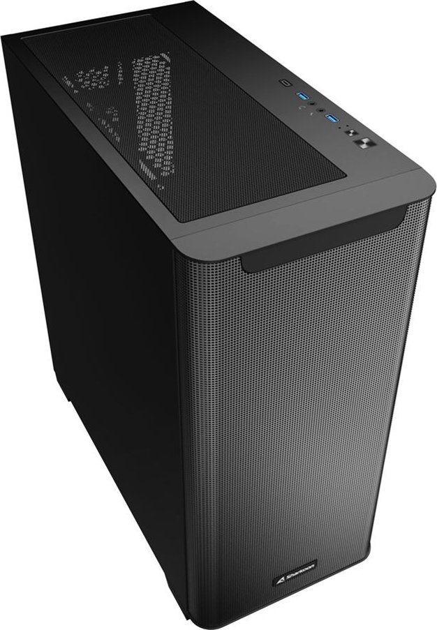 Sharkoon M30 Case, Black, Midi Tower - Thumbnail 3