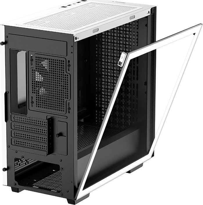 Deepcool CH370 Case, White, Midi Tower - Thumbnail 7
