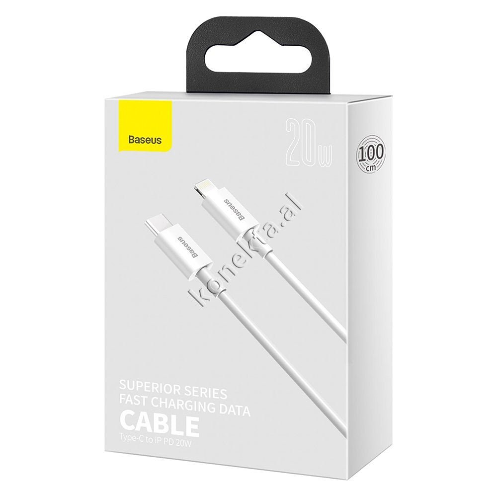 Baseus Type-C Ne Lightning Charging Cable, 20W, 1m - Thumbnail 2
