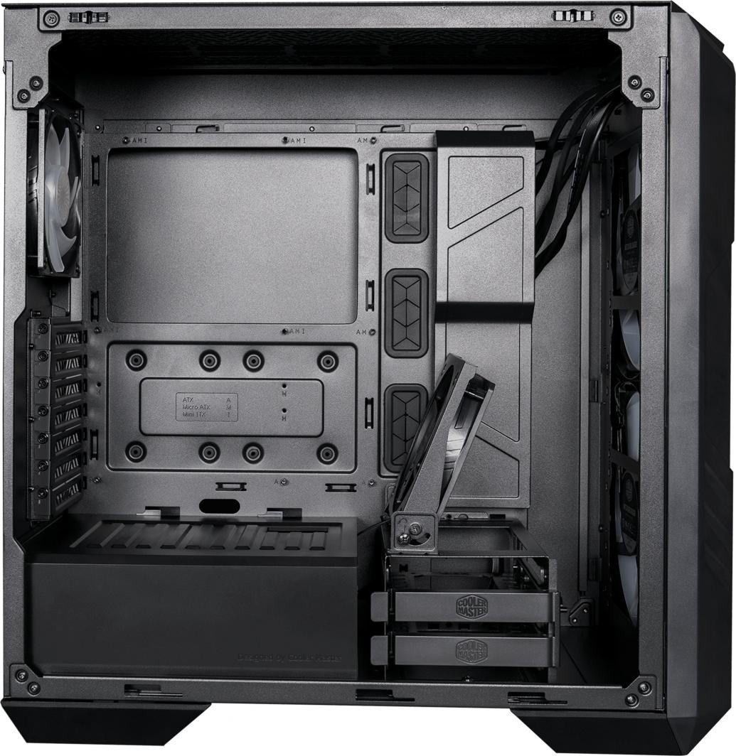 Cooler Master HAF 500 ARGB Case, Black, Midi Tower - Thumbnail 4