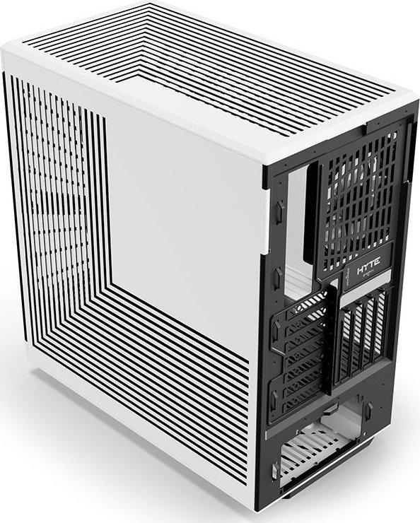 Hyte Y40 Case, Black and White, Midi Tower - Thumbnail 4
