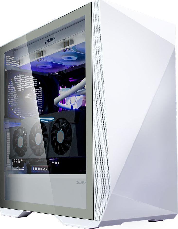 Zalman Z9 Iceberg Case, White, Midi Tower - Thumbnail 2