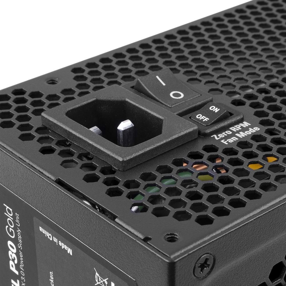 Sharkoon Rebel P30 Gold ATX 3.0 Power Supply, 1300W - Thumbnail 2