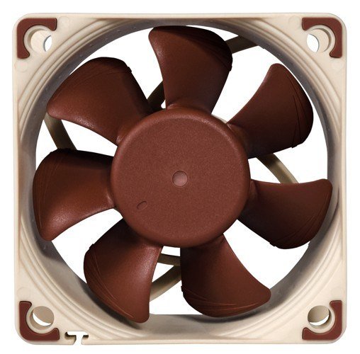 Noctua NF-A6X25 FLX Fan, 6 cm, Brown - Thumbnail 3