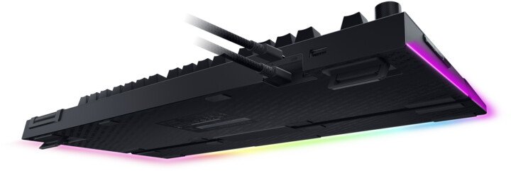 Razer BlackWidow V4 Pro Keyboard, Razer Yellow, US, Black - Thumbnail 5