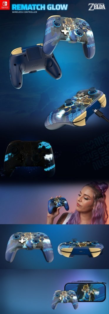 PDP Rematch Controller, Wireless, Multicolor - Thumbnail 21
