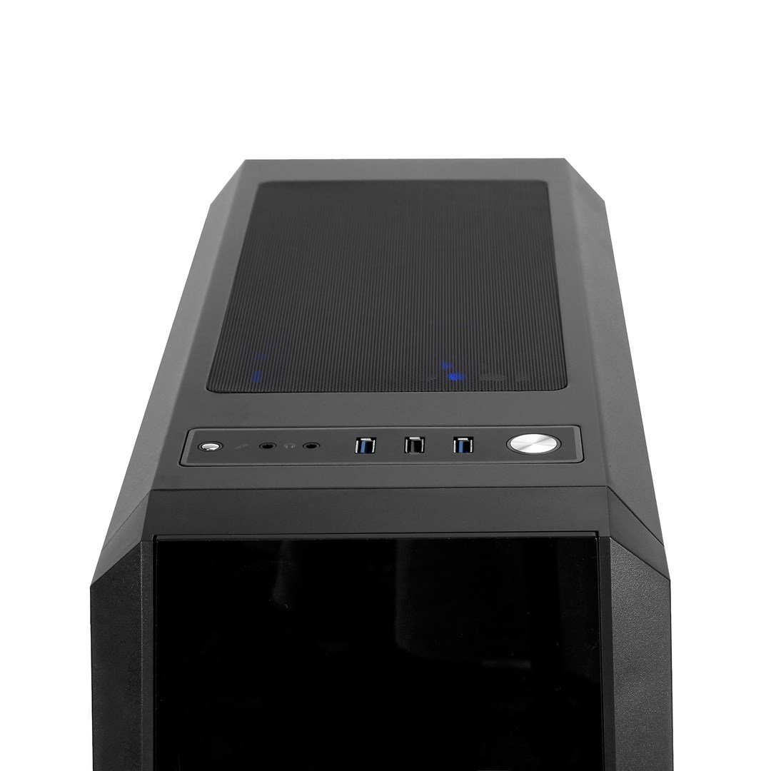 Chieftec SCORPION II Case, ATX/mATX, Black - Thumbnail 6