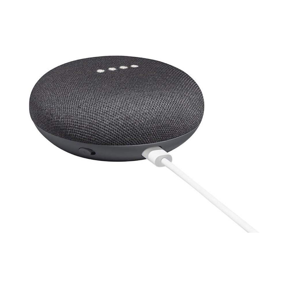 Google Nest Mini (2nd Generation) Speaker, Charcoal Gray - Thumbnail 4