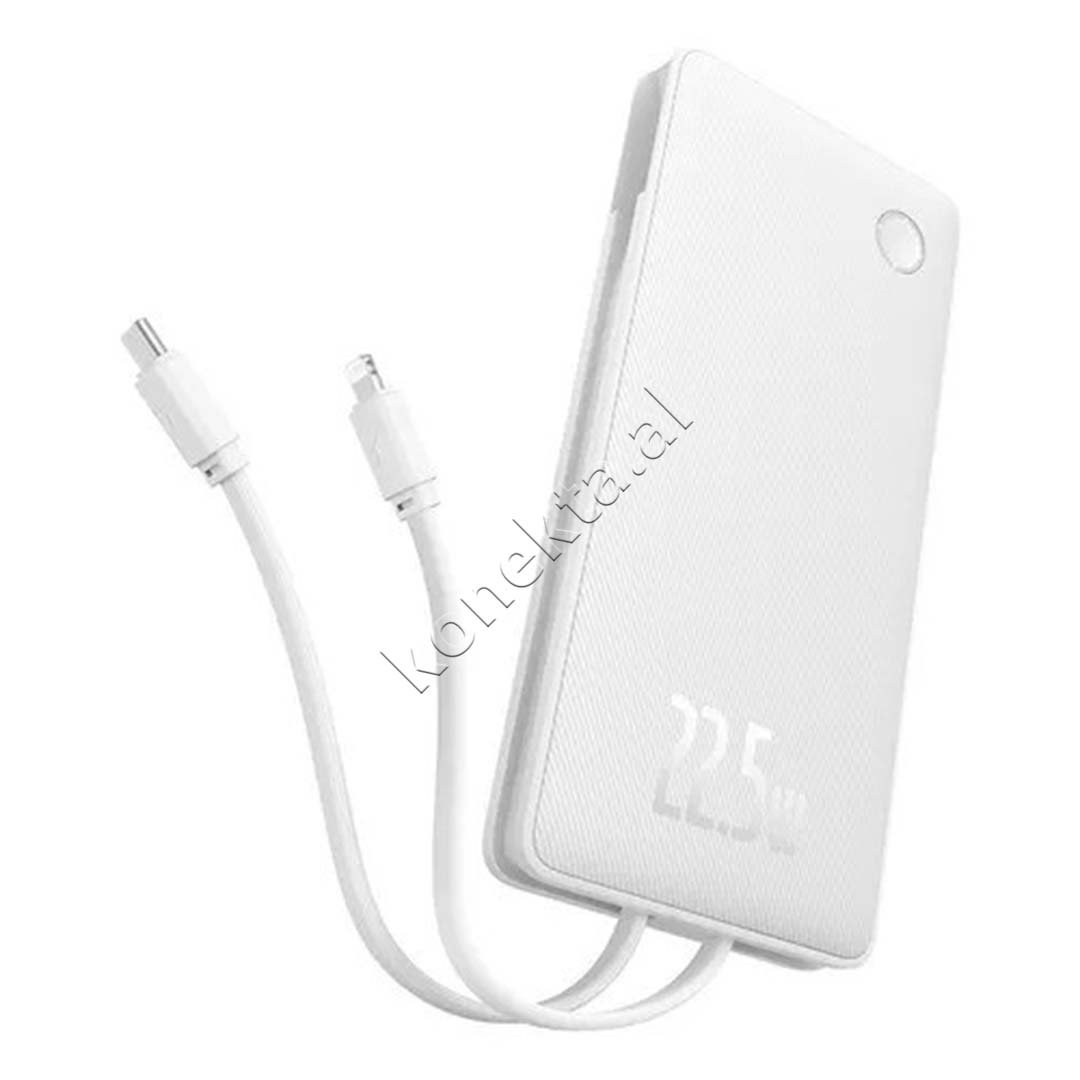 Baseus External Battery, 22.5W, 10000mAh, White - Thumbnail 3