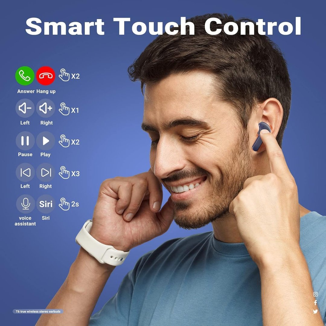 Ultrapods Max TWS 5.3 Earbuds - Thumbnail 5