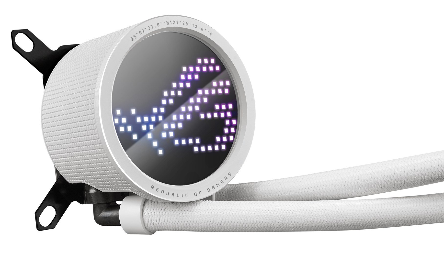 ASUS ROG Ryuo III 360 ARGB Liquid Cooler, 12 cm, White - Thumbnail 4