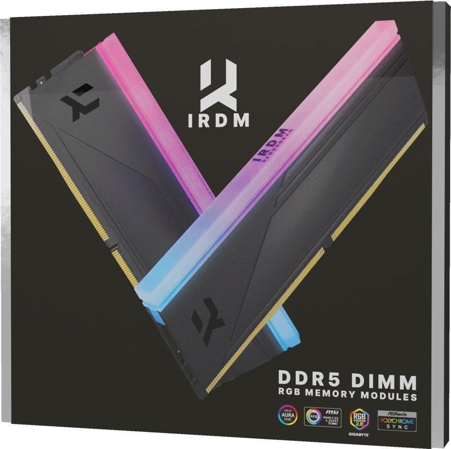 GoodRam IRDM RGB Memory, DDR5, 32 GB, 6800 MHz, CL34 - Thumbnail 6