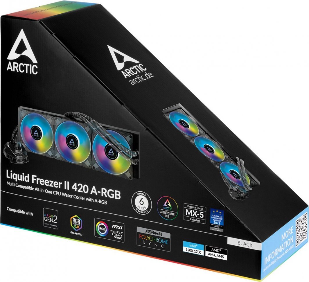 Arctic Liquid Freezer II 420 ARGB Cooler (ACFRE00109A) - Thumbnail 12
