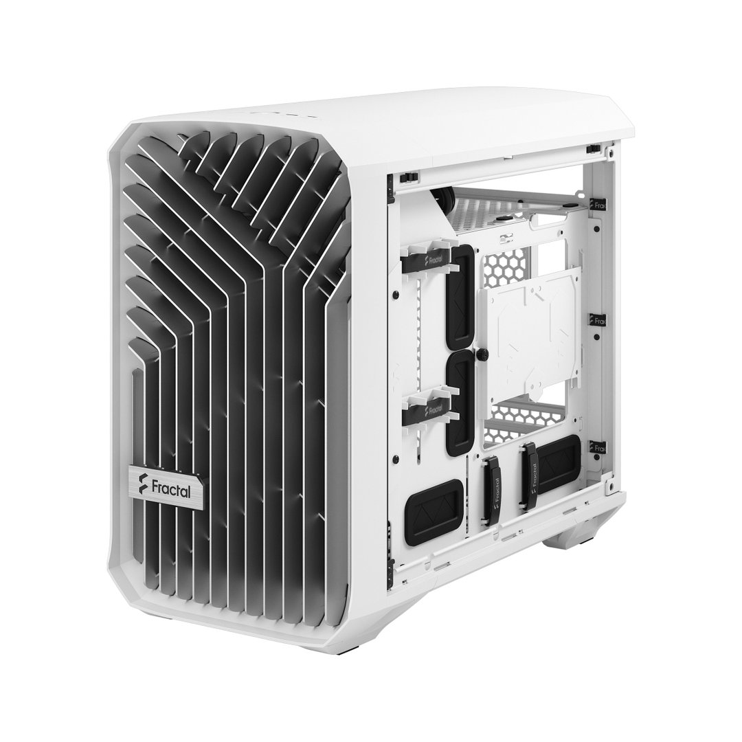 Fractal Design Torrent Nano Case, White TG Clear Tint - Thumbnail 11