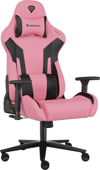 Genesis Nitro 720 Gaming Chair, Pink / Black - Thumbnail 3