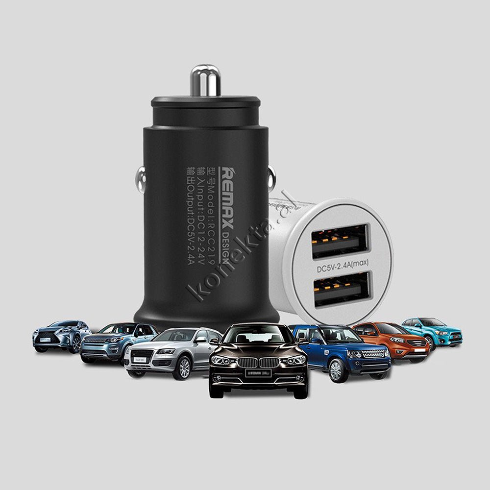 REMAX USB Charger, Black, 2.4A, 2 USB Ports - Thumbnail 5