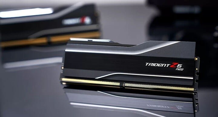 G.Skill Trident Z5 NEO 32GB (2x16GB) DDR5 5600 CL30 AMD EXPO, Black - Thumbnail 4