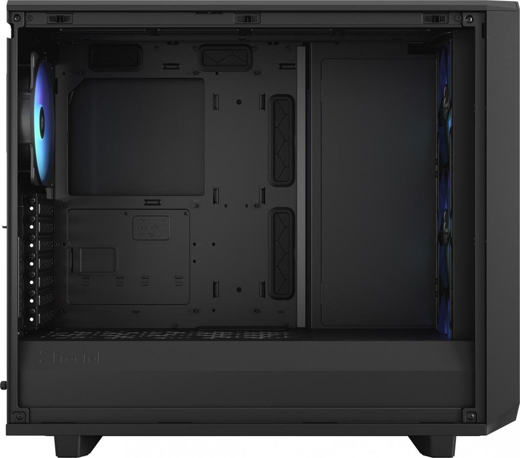 Fractal Design Meshify 2 RGB TG Light Tint Case, Midi Tower - Thumbnail 5