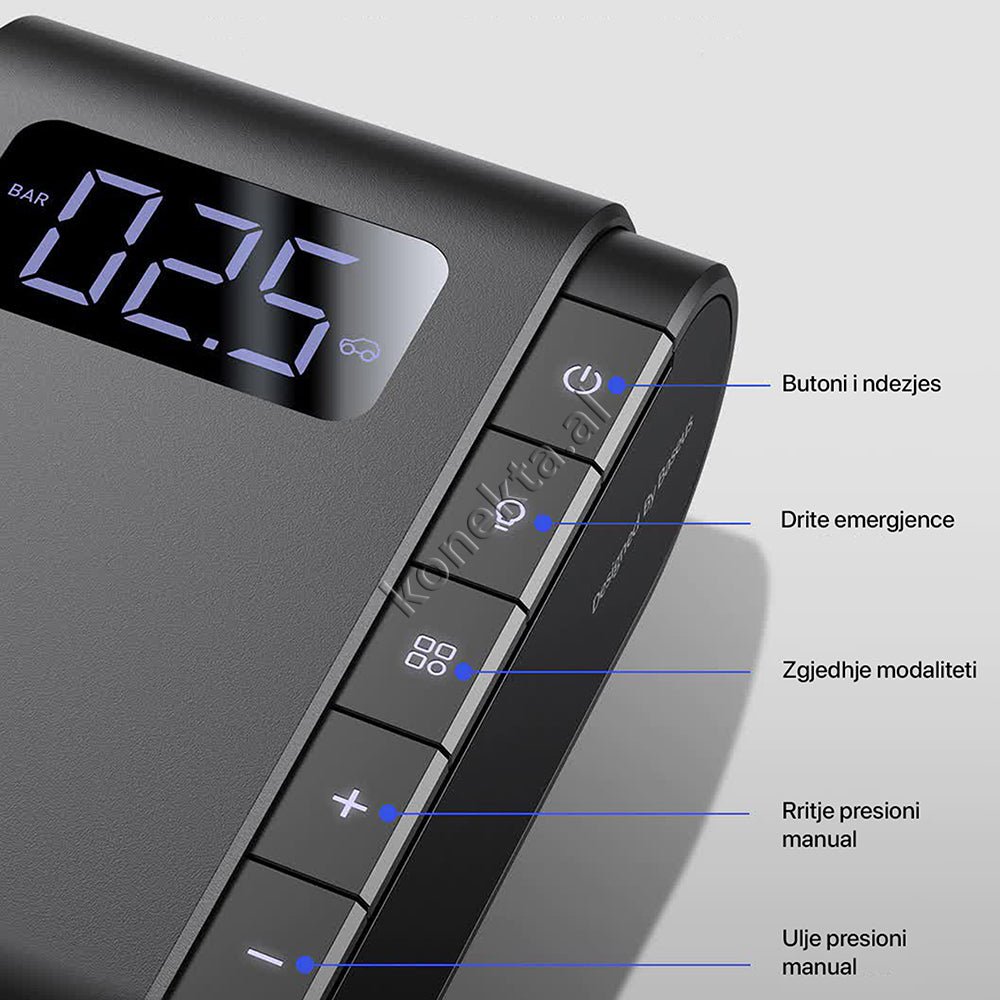 Baseus Pompe Fryrese Inteligjente Plotesisht Automatike Per Vetura Dhe Fouristrada - Thumbnail 7