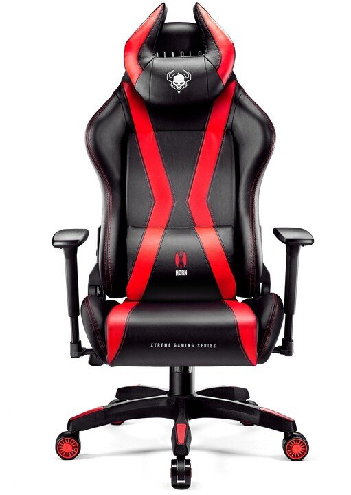 Diablo X-Horn 2.0 Gaming Chair, XL, Black / Red - Image 1