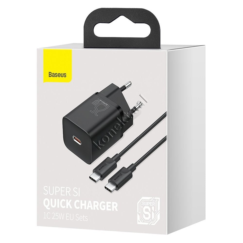 Baseus Charger with Type-C Port and 20W Charging Cable - Thumbnail 19