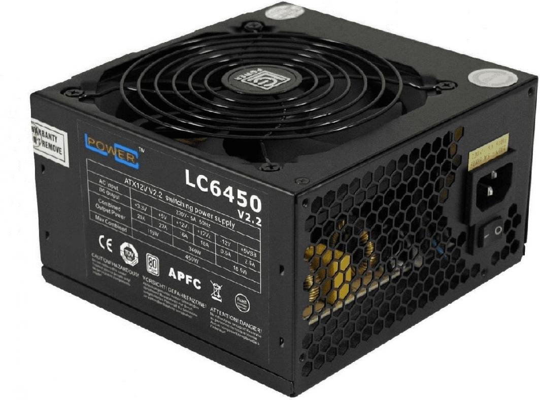 LC-Power LC6450V2.2 Power Supply, 450W - Image 1